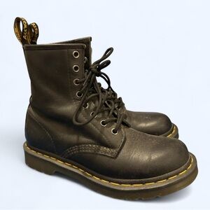 Dr. Martens Black 1460 Lace-Up Boots